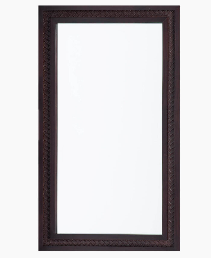 Espejo Rattan Chocolate