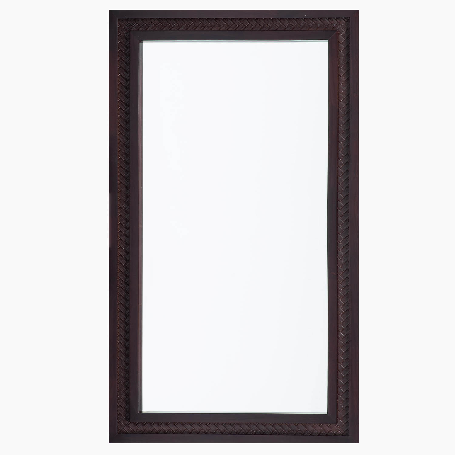 Espejo Rattan Chocolate