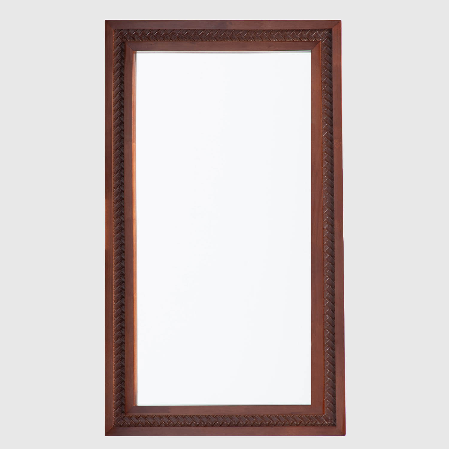 Espejo Rattan Canela