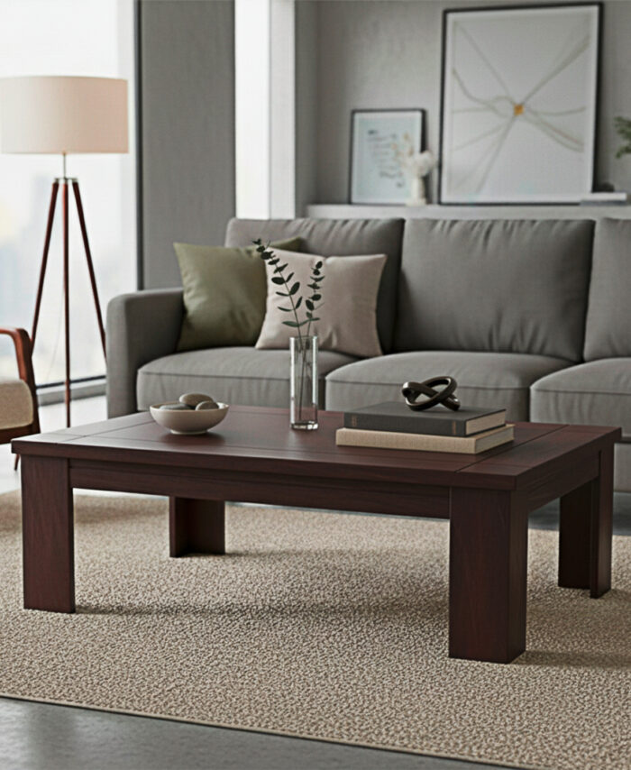 Mesa centro New Monaco Chocolate