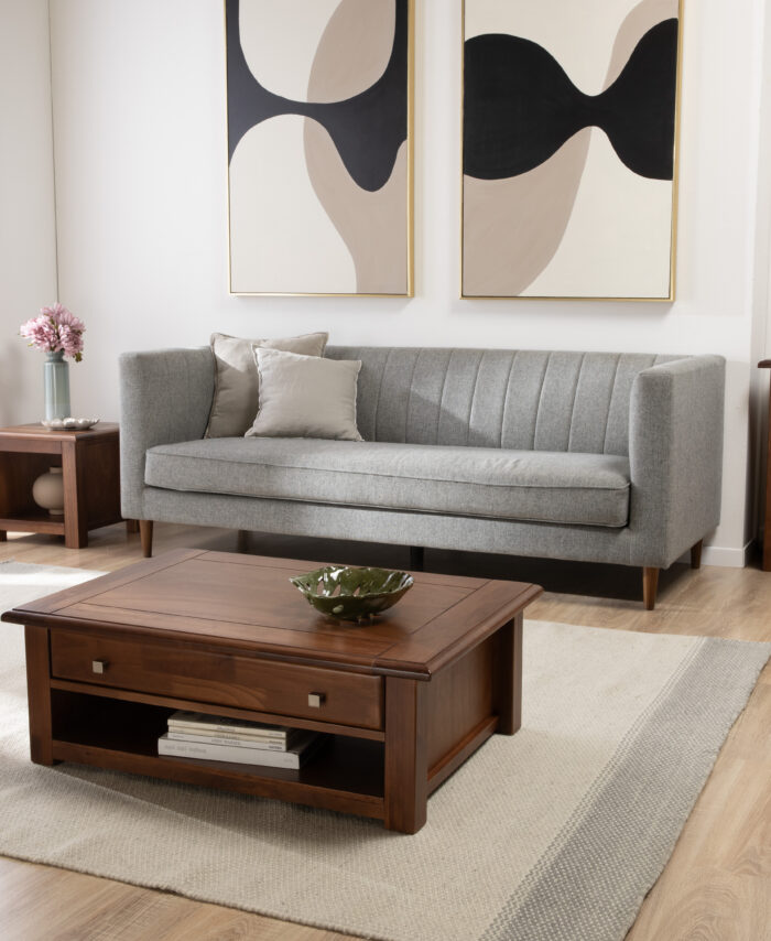 Mesa Centro Cataluña Canela