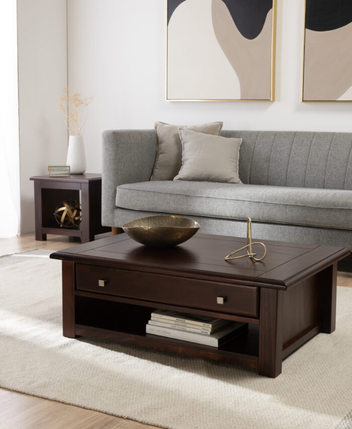 Mesa Centro Cataluña Chocolate