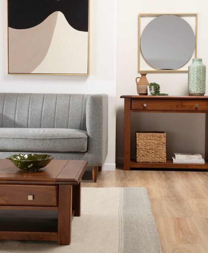 Mesa Arrimo Cataluña Canela