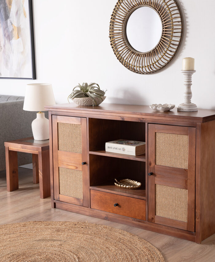 Buffet Barcelona Sisal Canela