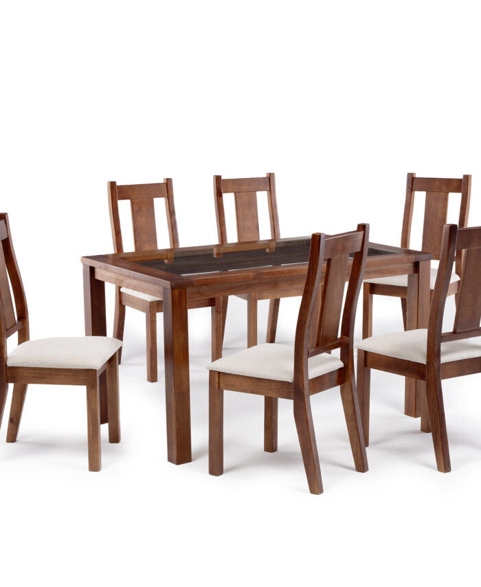 Comedor Barcelona Sisal 6S Canela