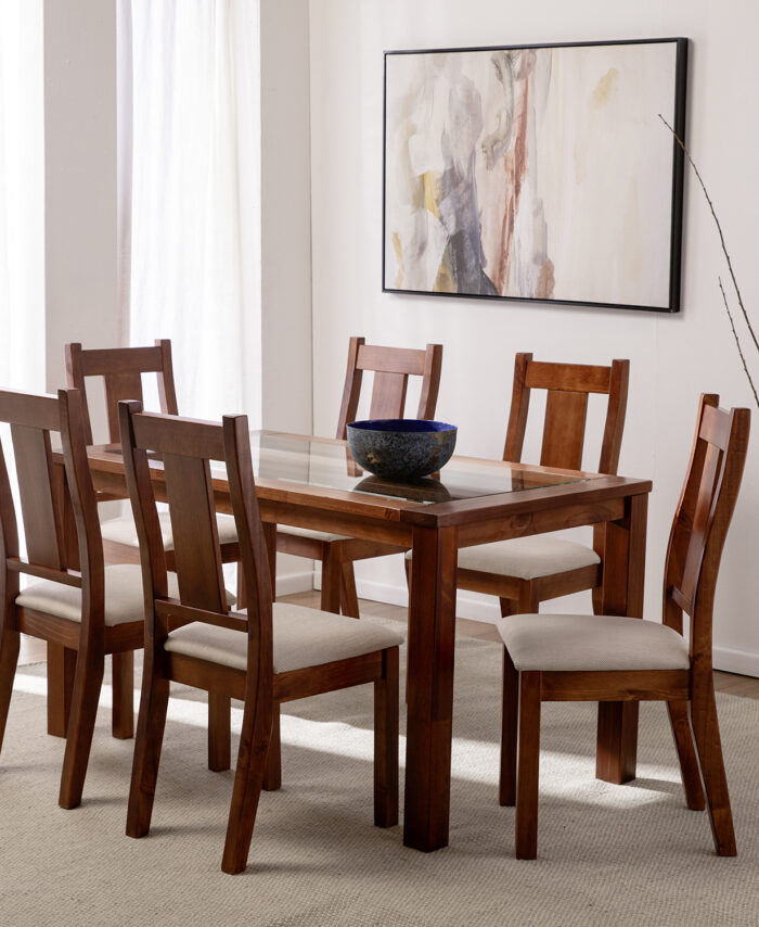 Comedor Barcelona Sisal 6S Canela