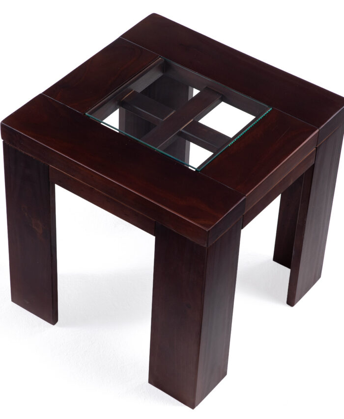 Mesa lateral Taylor Chocolate