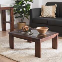 Mesa de Centro Barcelona Sisal Chocolate