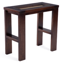 Mesa Arrimo Barcelona Sisal Chocolate