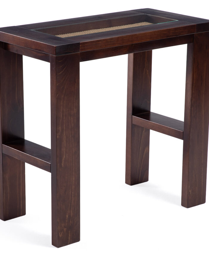 Mesa Arrimo Barcelona Sisal Chocolate