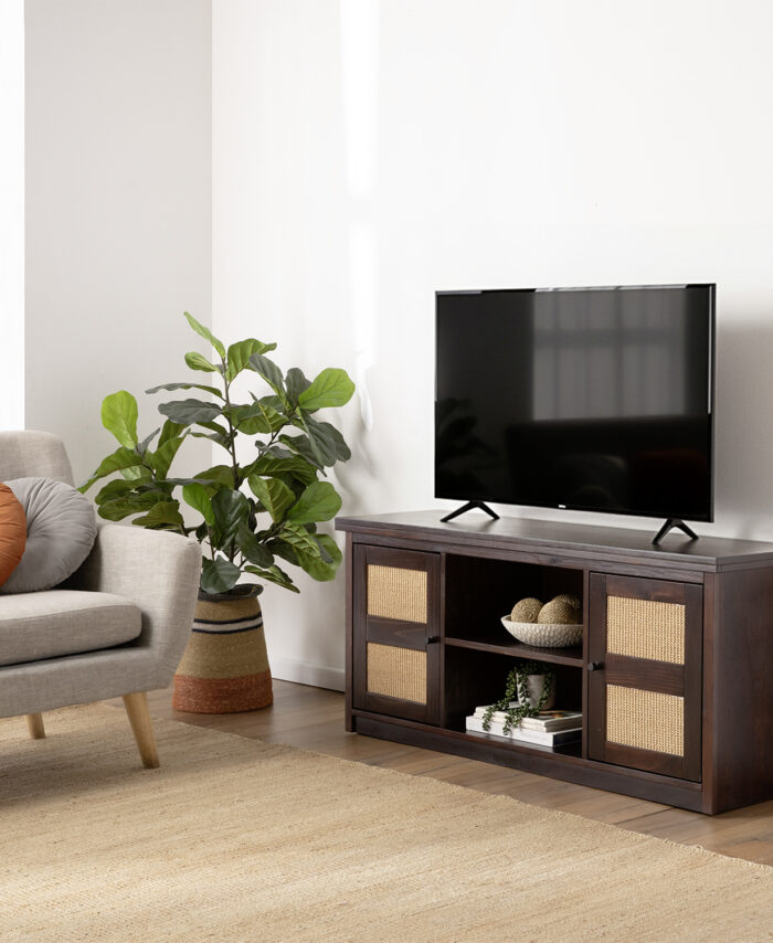 Rack tv New Barcelona Sisal Chocolate